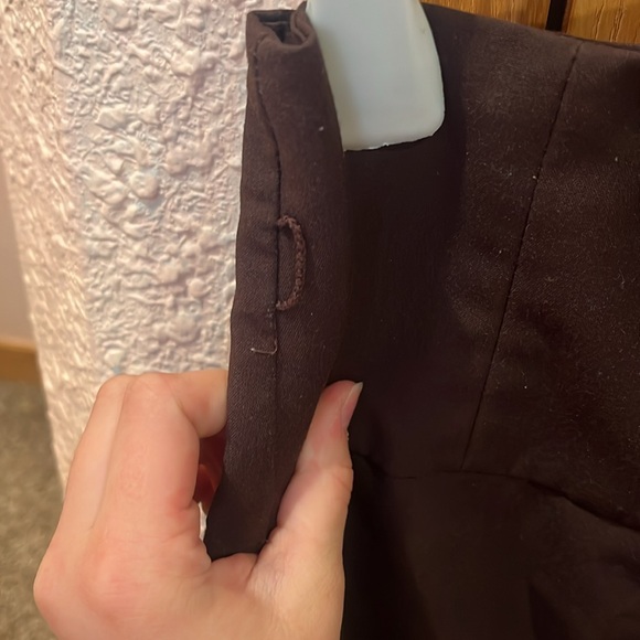 Worthington Women's 6 Pencil Skirt Brown - Picture 8 of 8